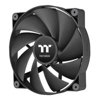 Thermaltake CT200 PWM 200mm Gehäuselüfter, schwarz