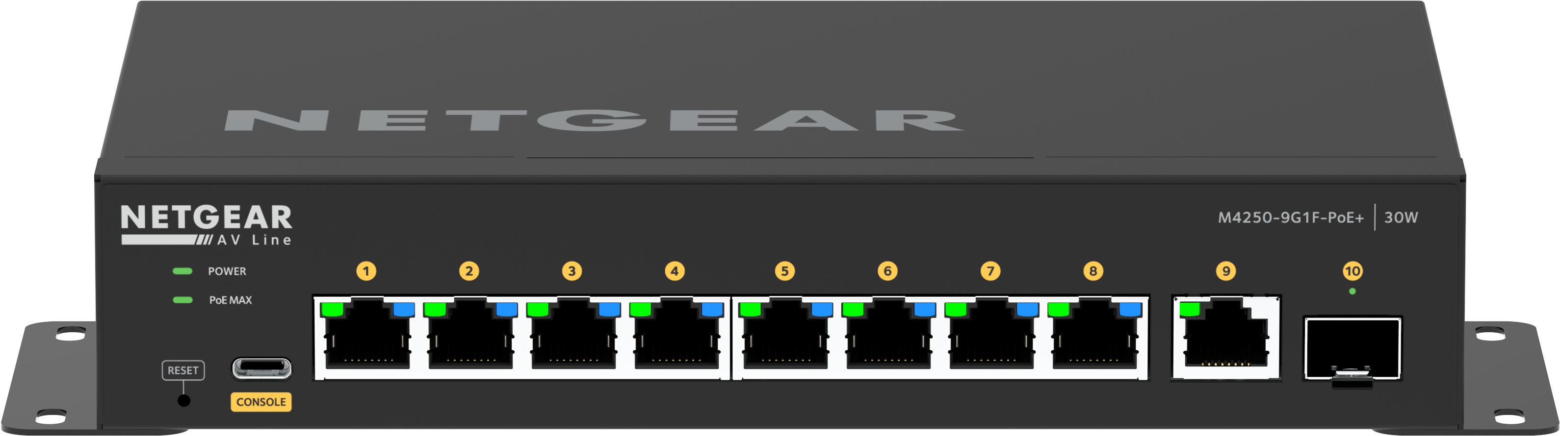 NETGEAR GSM4210PD-100EUS Netzwerk-Switch Managed L2/L3 Gigabit Ethernet (10/100/1000) Power over Ethernet (PoE) Schwarz