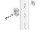 SCHROFF Erdungsklemme inkl. Befestigungsmaterial - ERDUNGSKLEMME 100MM