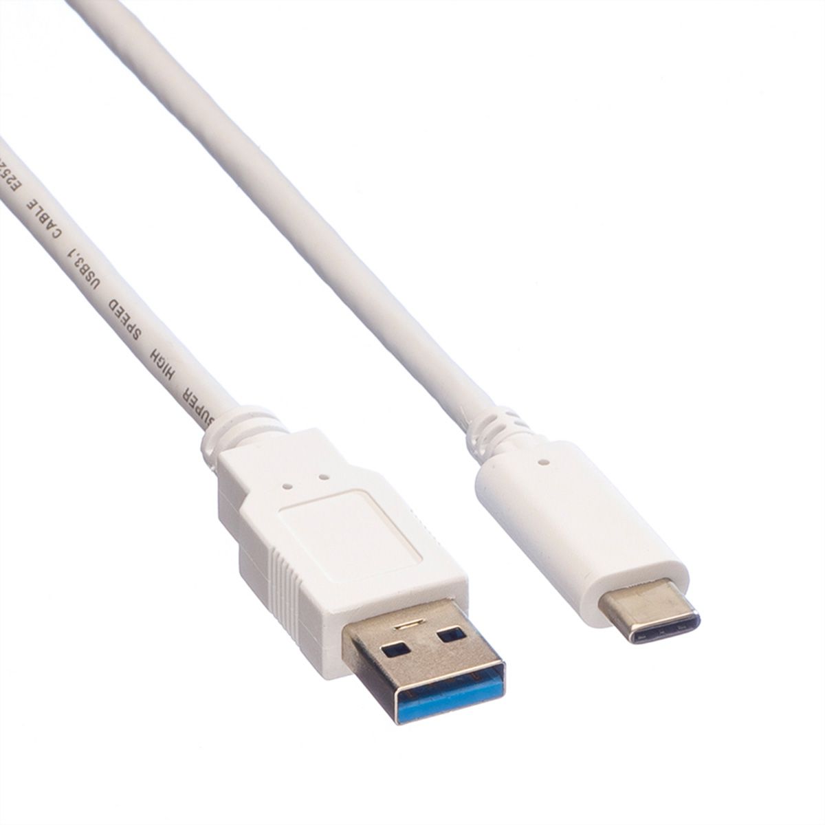 VALUE USB 3.2 Gen 1 Kabel, USB A-C, ST/ST, 0,5 m