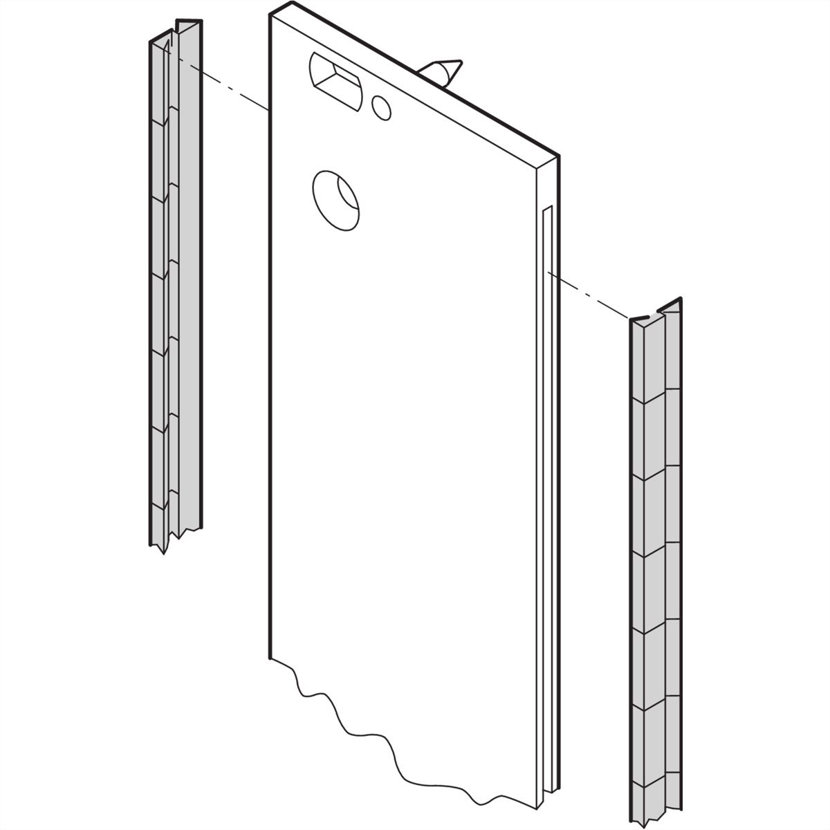 SCHROFF EMV-Dichtung (Stahl, rostfrei) - EMC DICHTUNG 3HE 97LG 100ST.