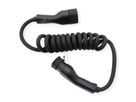 ROLINE E-Auto Ladekabel Typ2, 3-phasig, 480VAC (3P+N+E), 32 A, 22 kW, Spiralkabel, 3 m