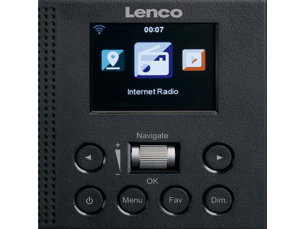 Lenco DAB+ Radio DIR-60, mit Internet