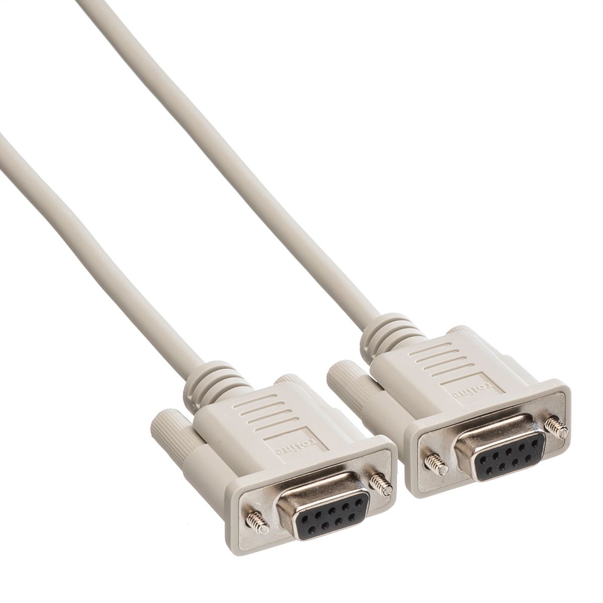 ROLINE RS232-Kabel 9pol BU-BU, 1,8 m