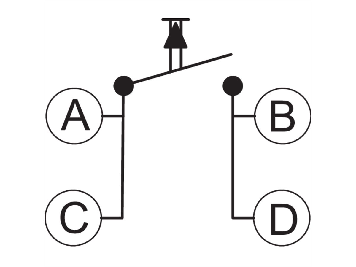 SCHROFF Mikroschalter für AdvancedMC-Modul (Schliesser) - MIKROSCHALTER AMC-MODUL 10ST