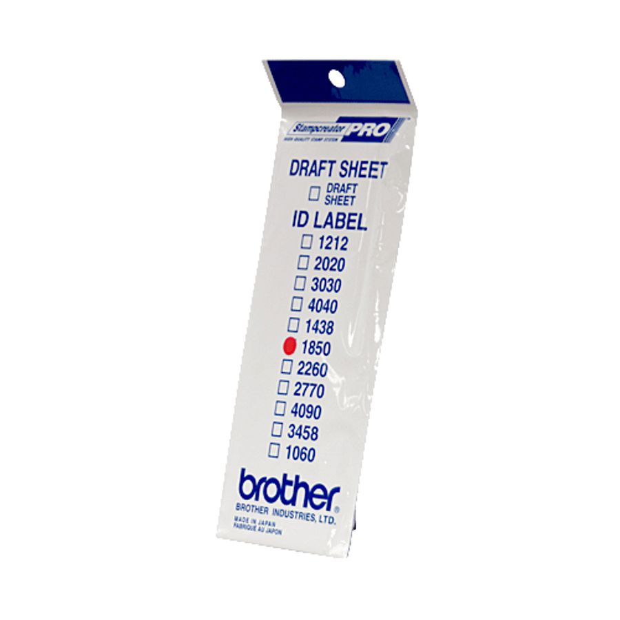 Brother ID1850 Druckeretikett