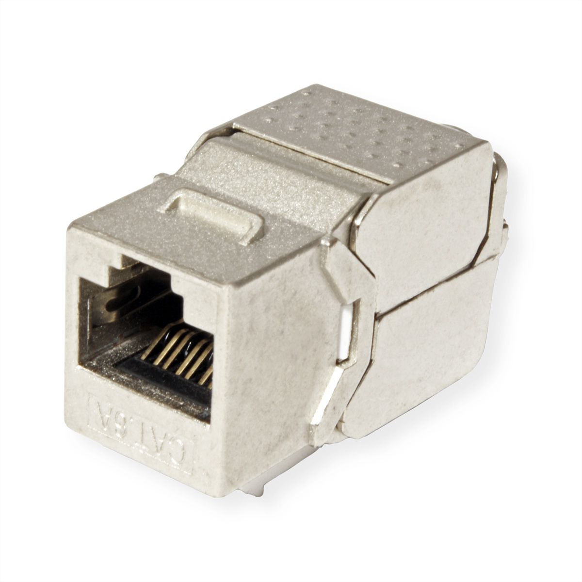 VALUE Cat.6A (Class EA) Keystone, RJ-45, geschirmt, werkzeuglos, SLIM