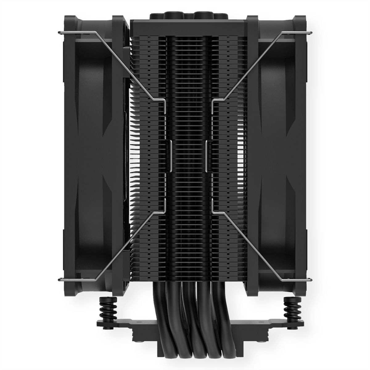 Xilence M705D AMD und Intel CPU Kühler, 2x 120mm Black PWM Lüfter, 220W TDP