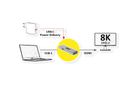 ROLINE GOLD Adapter USB Typ C - HDMI, BU/BU, PD (60W)