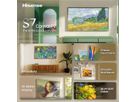 Hisense TV 65S7DS 65", QLED 4K, 144Hz, Canvas TV
