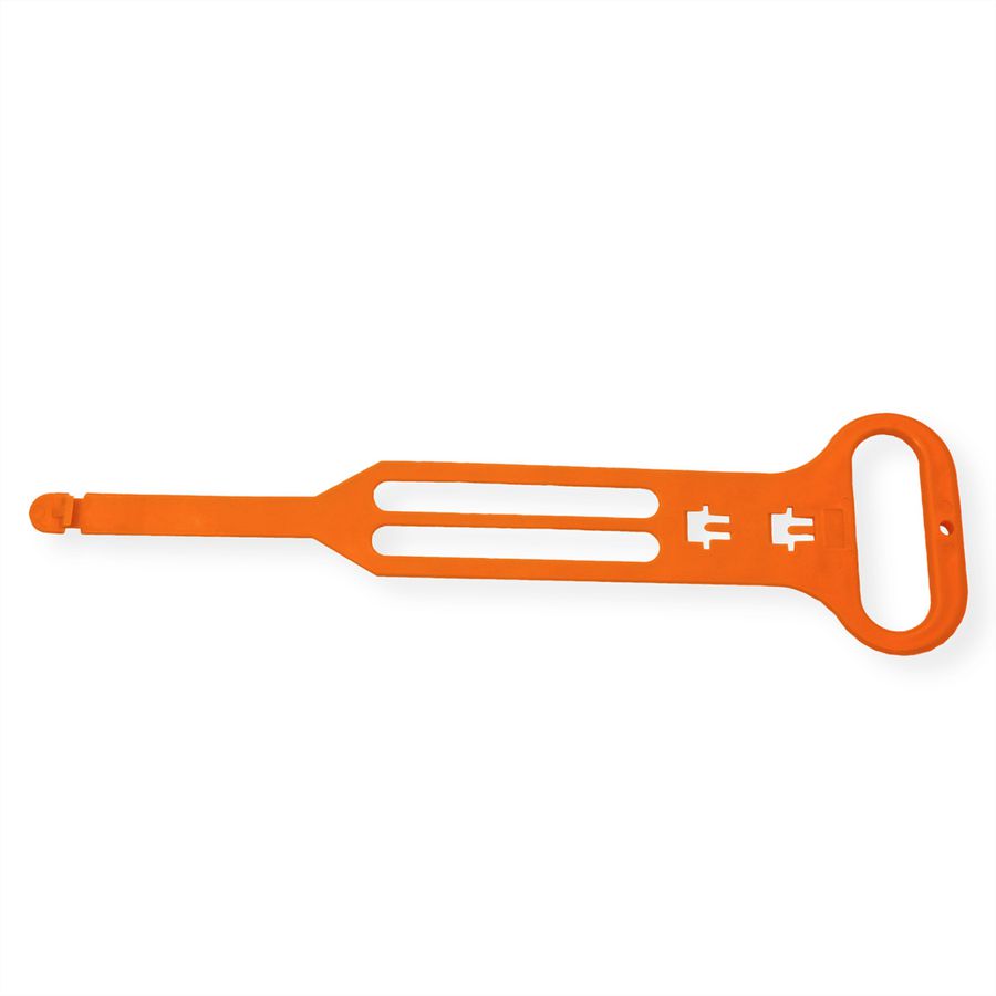 BACHMANN Kabeltragehilfe, PVC, orange, für Leitungen und Schläuche