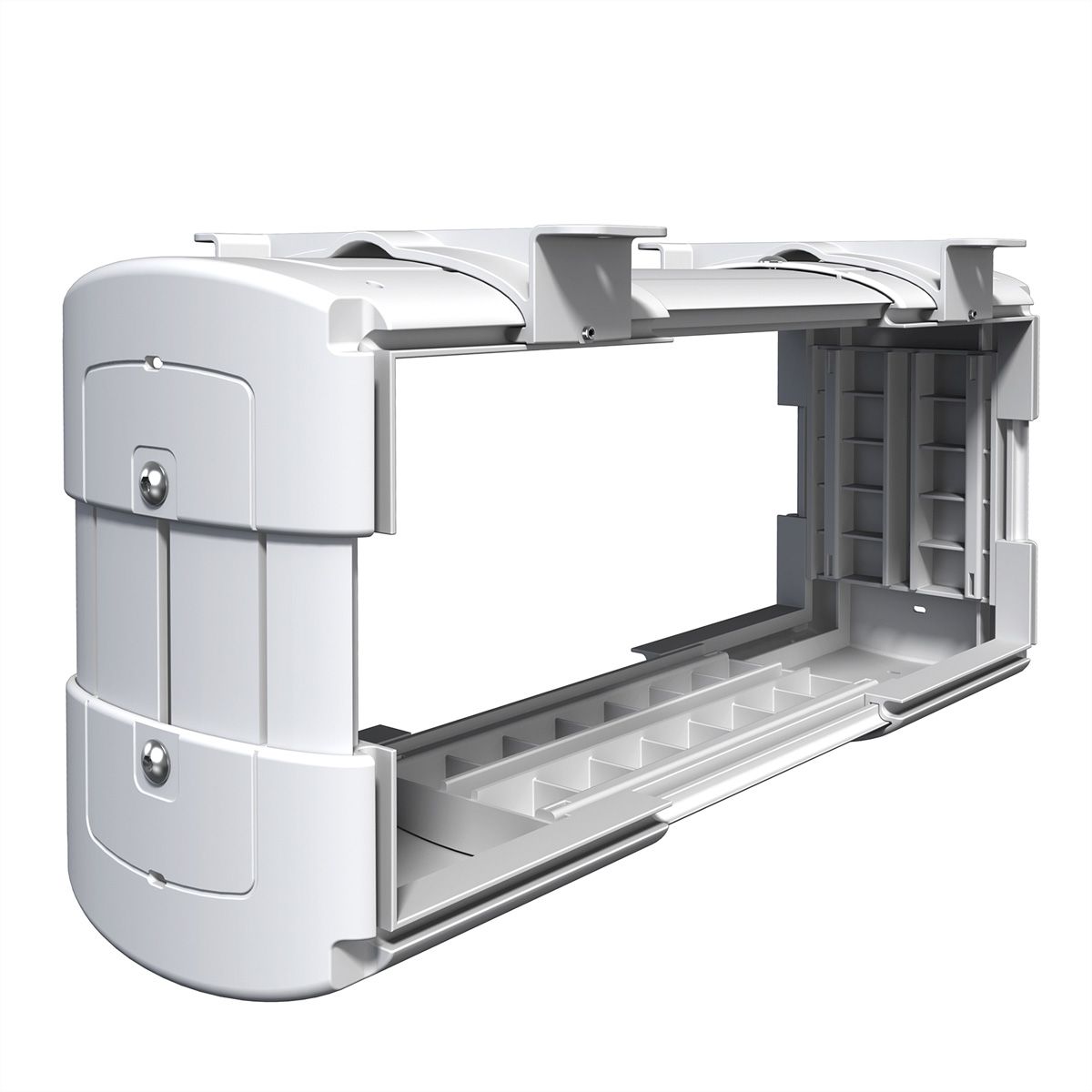 DATAFLEX Katame CPU-Halter klein weiss, bis 30 kg