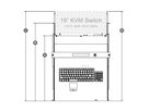 ROLINE 19"-KVM-Konsole, 43 cm (17") TFT (4:3), VGA, USB+PS/2, Tastaturlayout D