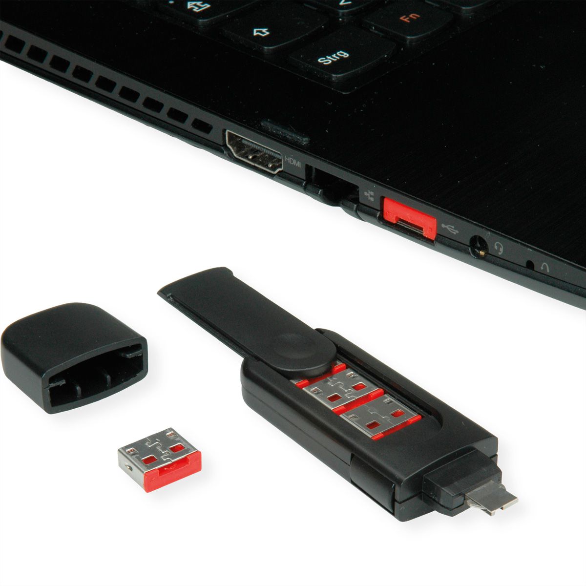 ROLINE 10x USB-A Schloss für 11.02.8330