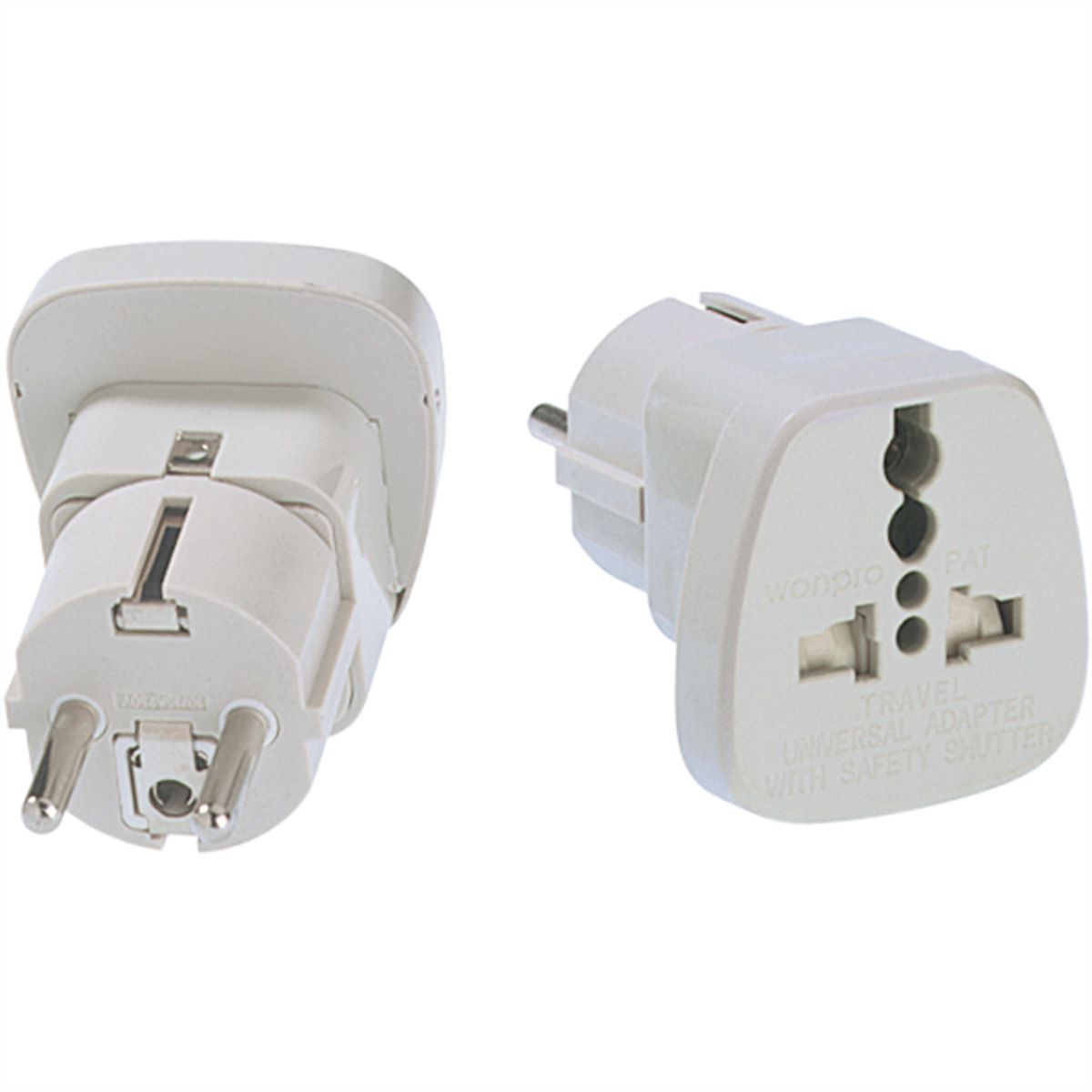 BACHMANN Netzstecker Adapter, Schutzkontaktstecker-Weltweit