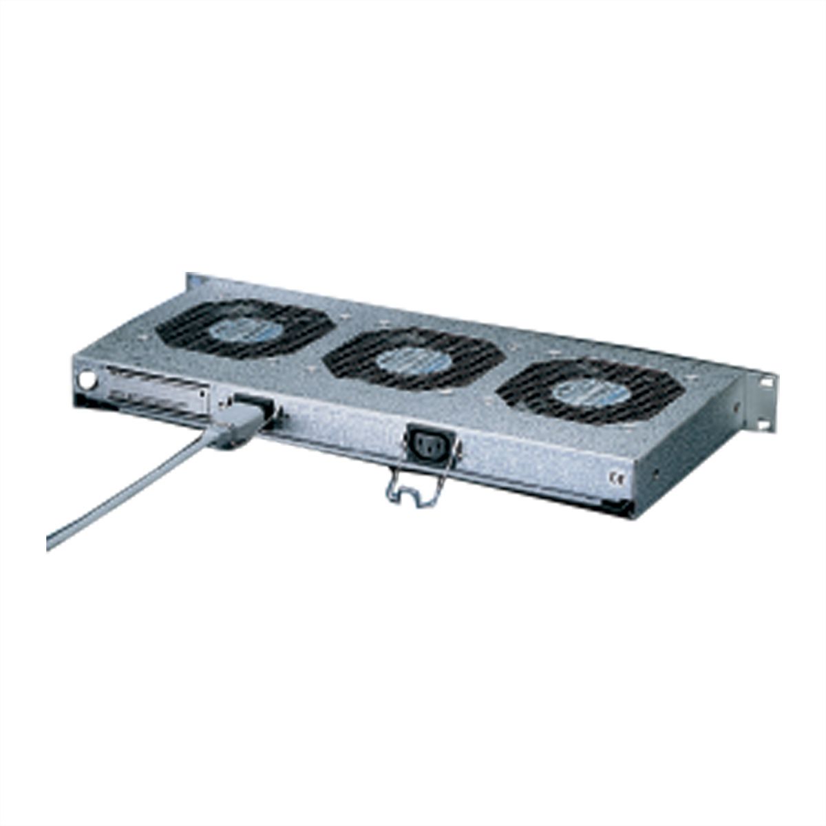 SCHROFF 19" Umlüfter, 6 Ventilatoren, 1 HE - UMLUEFTER 19"M.SCH. 115V