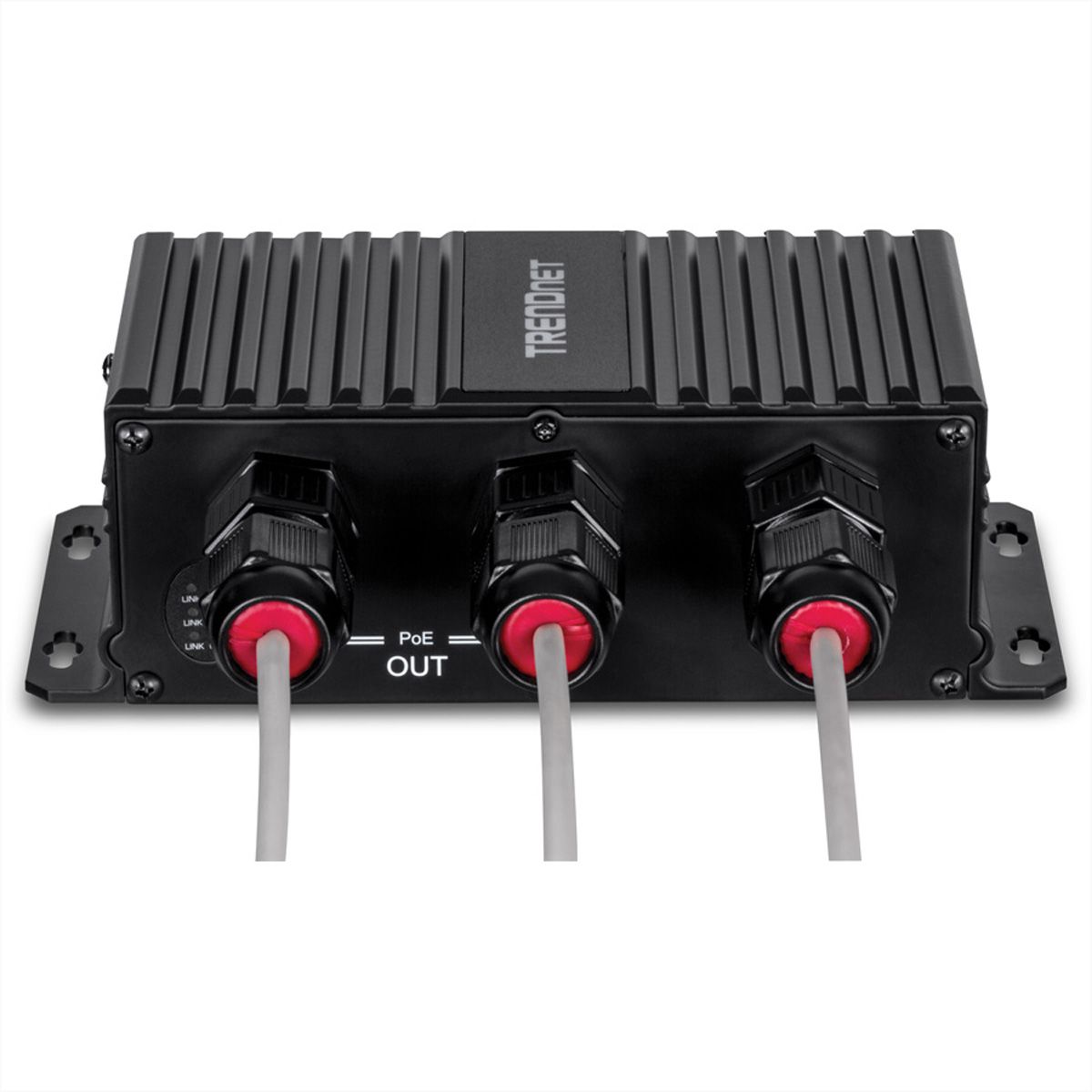 TRENDnet TI-EU120 2-Port UPoE Extender Industrial Outdoor Gigabit