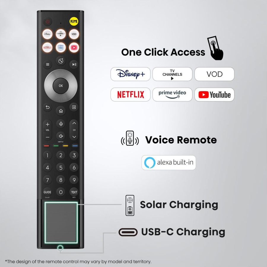 Hisense TV 100UR8DS 100", RGB Mini LED 4K, 180Hz, 3800 Nits