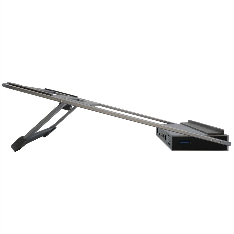 EXSYS EX-1223HM 12 in 1 USB-C Dockingstation, mit Notebook Stand für Notebook, Matebook und MacBook