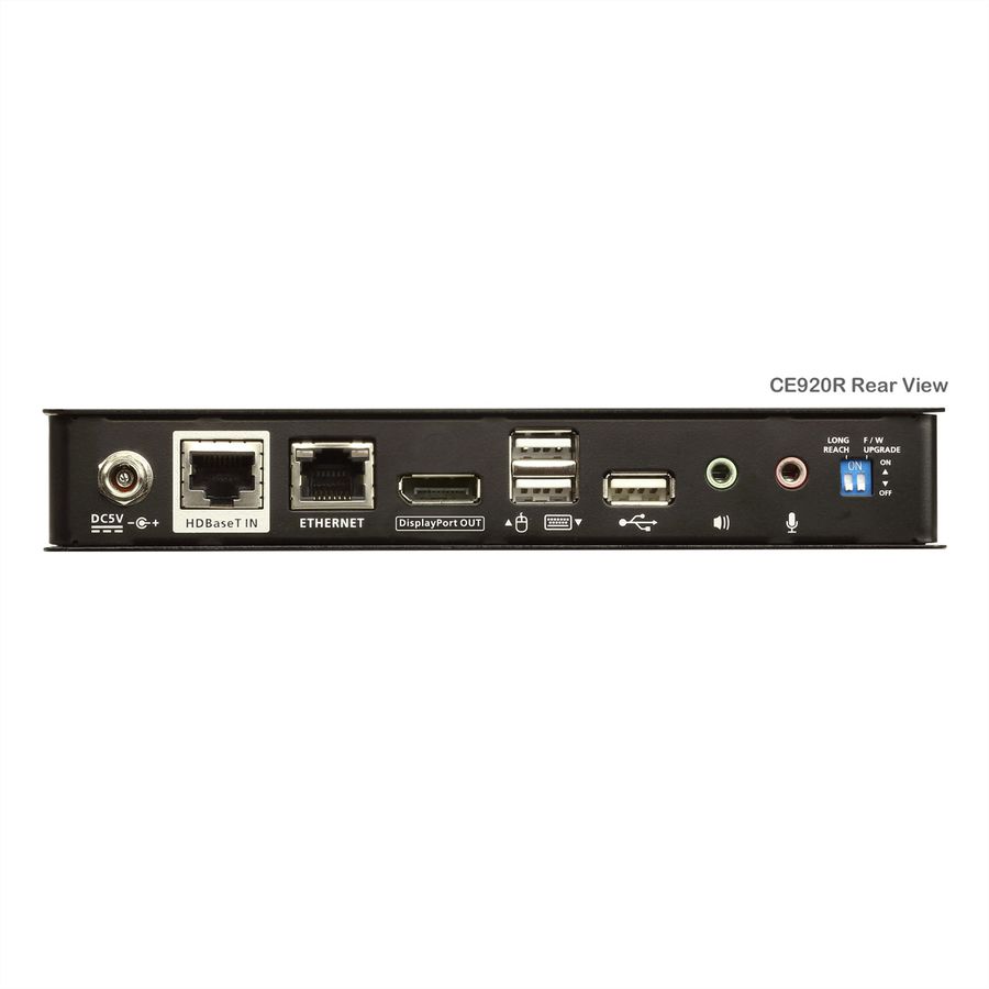 ATEN CE920R USB DP HDBaseT 2.0 KVM Extender, ohne Ehternet Port, Receiver only