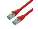 ROLINE RM Patchkabel Kat.6A S/FTP (PiMF), rot, 10 m