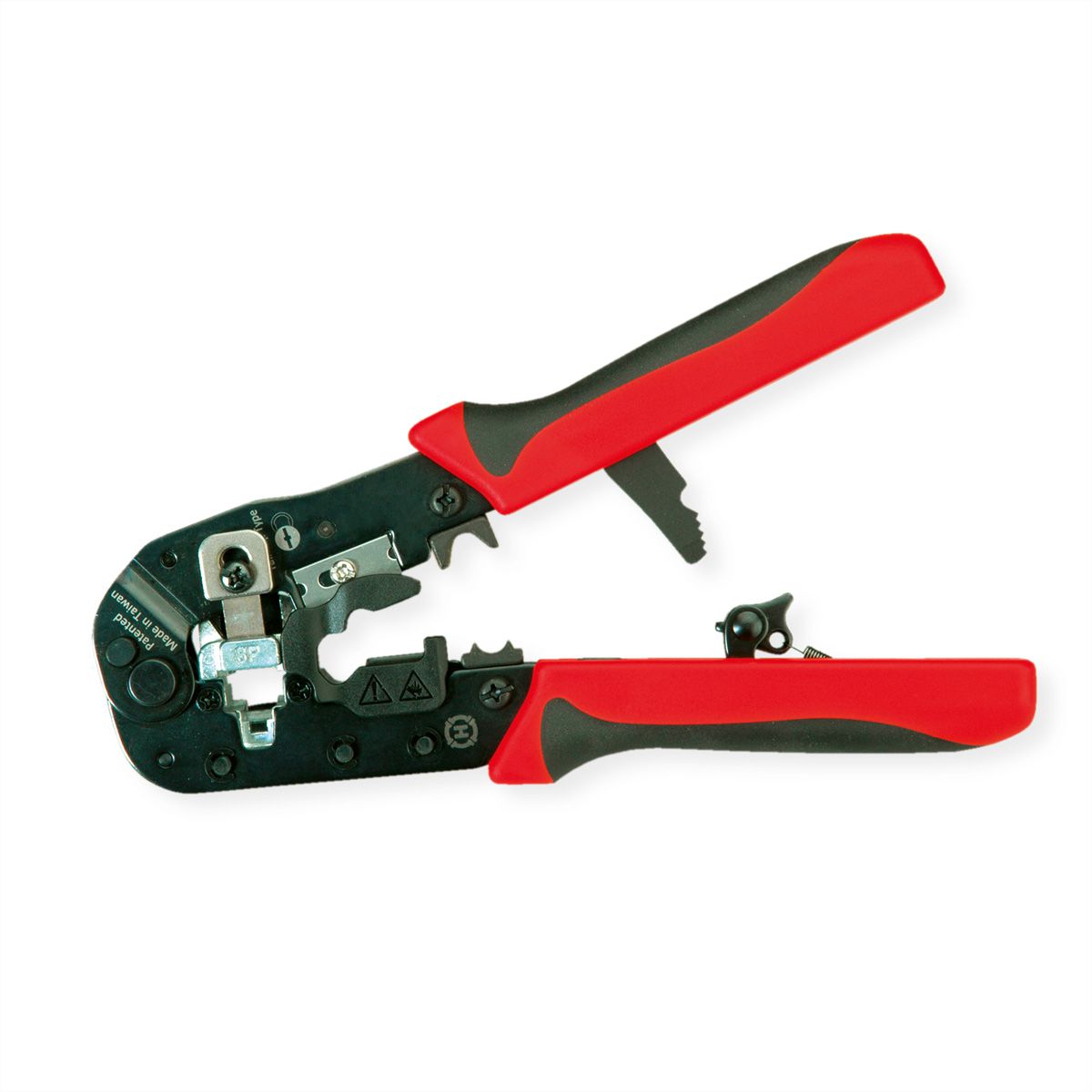 VALUE Crimpzange RJ45 (8P8C) mit/ohne Schirmanschluss - SECOMP 