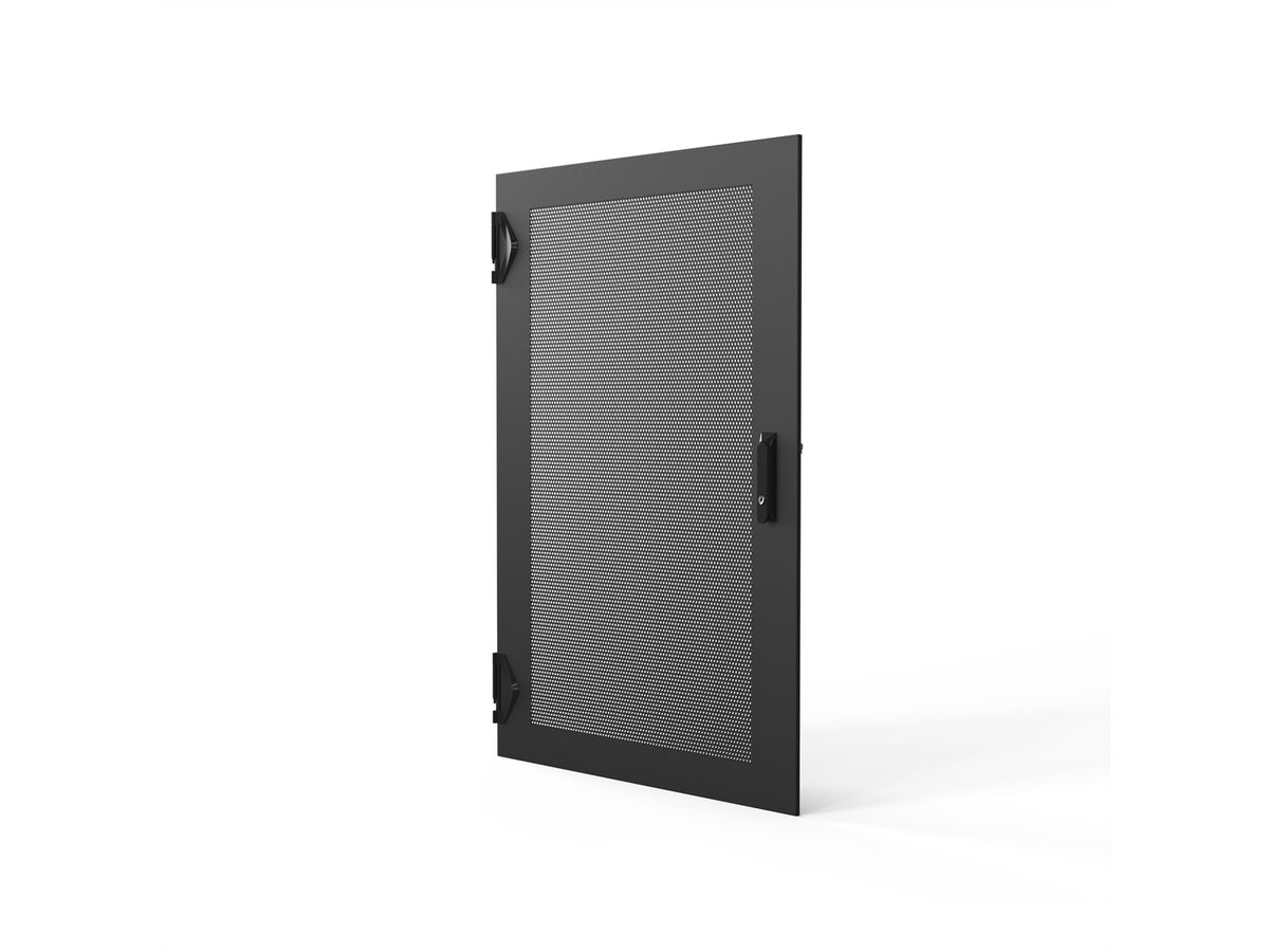 SCHROFF TUER 1400H 800B PERF.IP20 1PT RAL7021