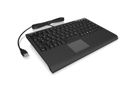 KeySonic ACK-540 U+ Mini-Keyboard mit integriertem Touchpad USB