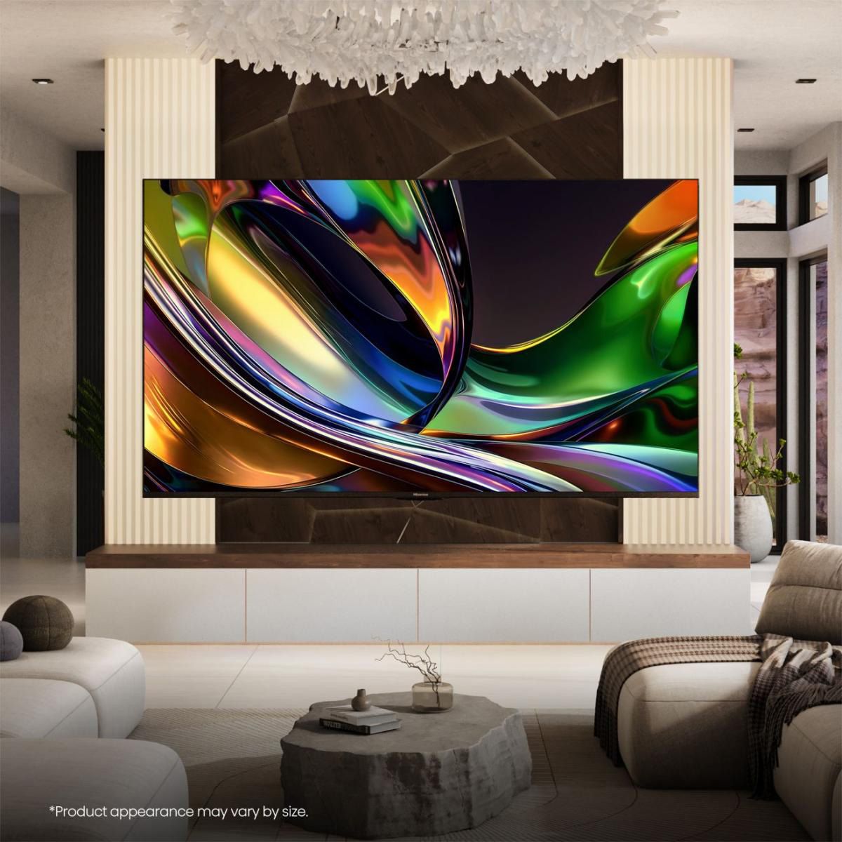 Hisense TV 100UR8DS 100", RGB Mini LED 4K, 180Hz, 3800 Nits