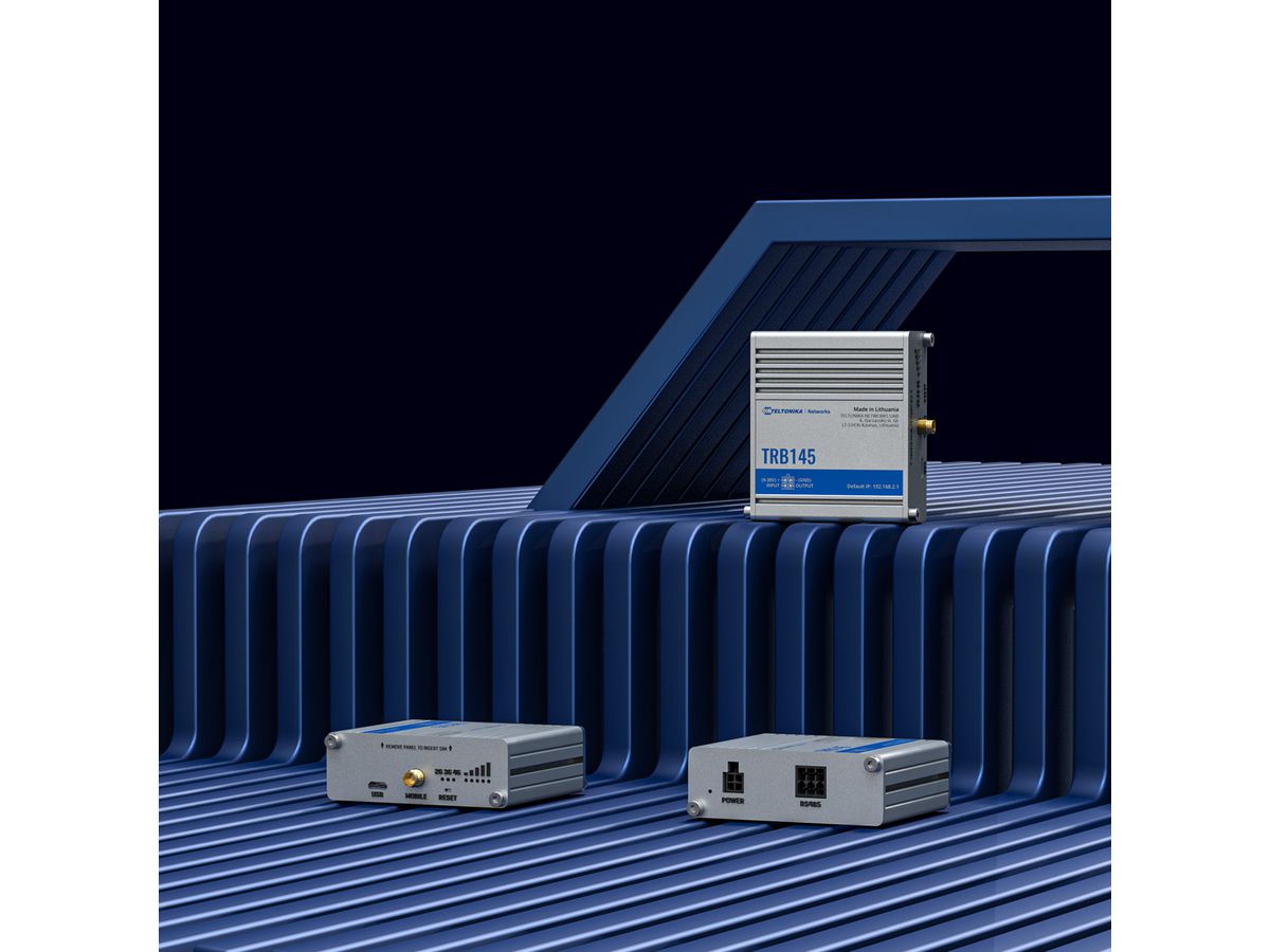 TELTONIKA TRB145 LTE/4G/3G/2G RS485 Industrie Gateway - SECOMP 