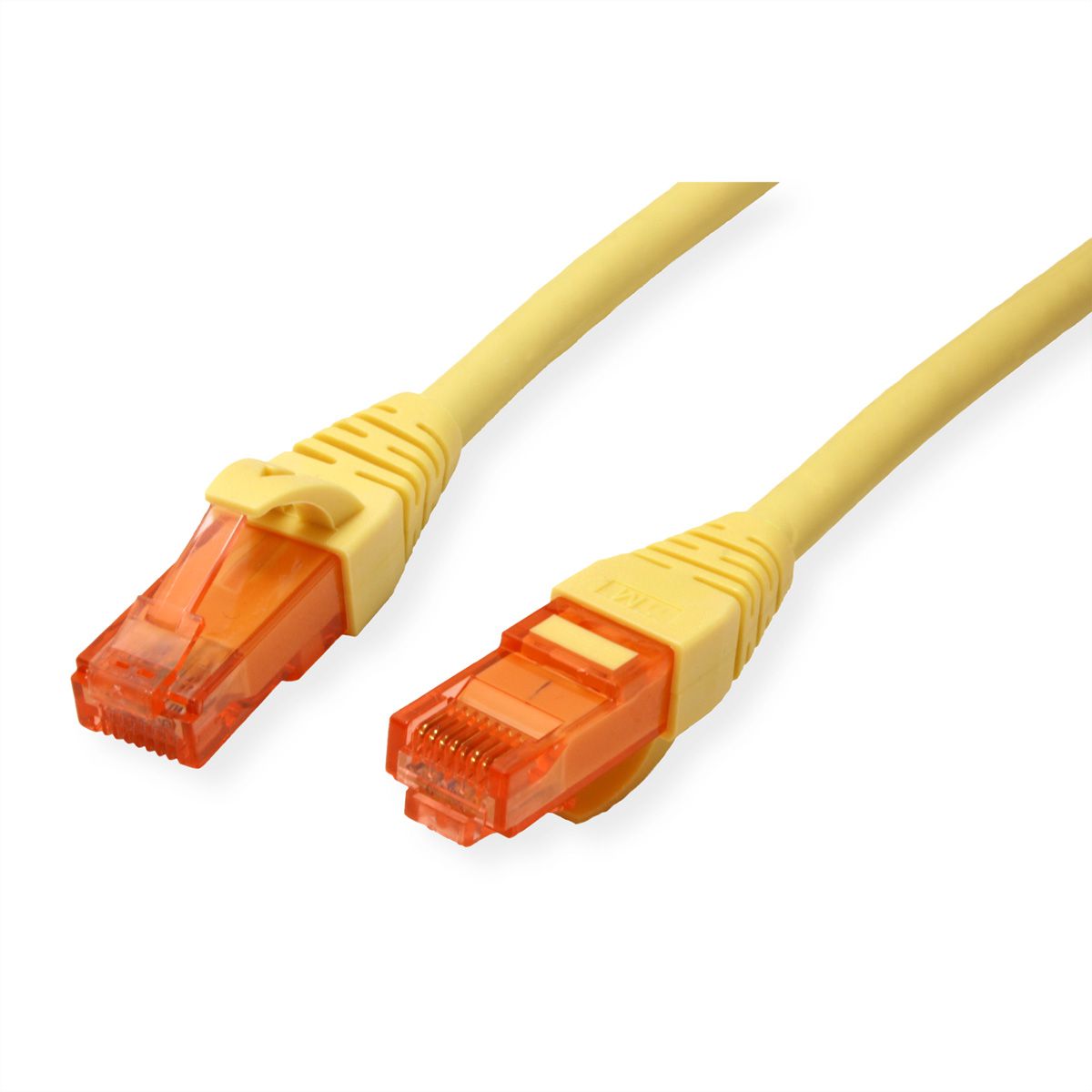 ROLINE Patchkabel Cat.6 UTP, Component Level, LSOH, gelb, 0,3 m