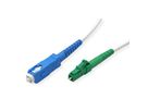 METZ CONNECT OpDAT Patchkabel, SC-S/LC-S APC OS2, 1 m