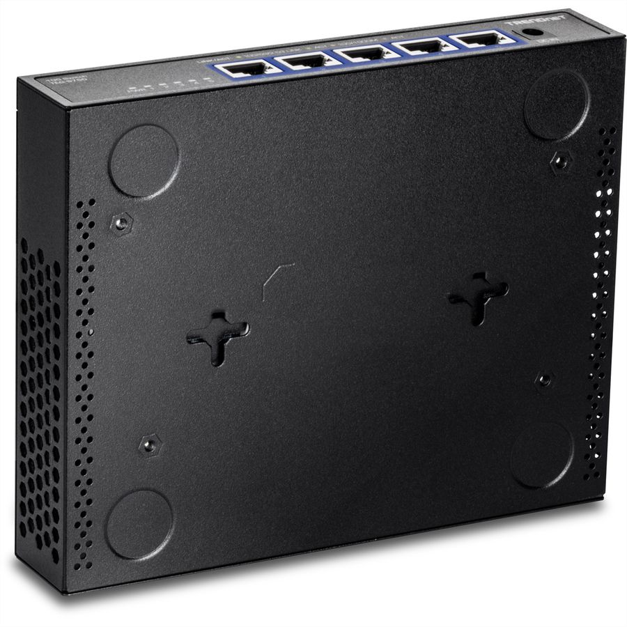 TRENDnet TEG-S750 5-Port 10G Switch, schwarz