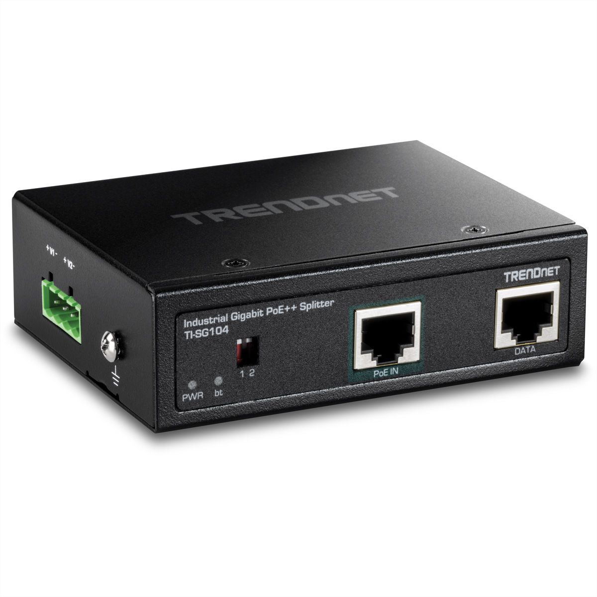 TRENDnet TI-SG104 Industrieller Gigabit UPoE Splitter