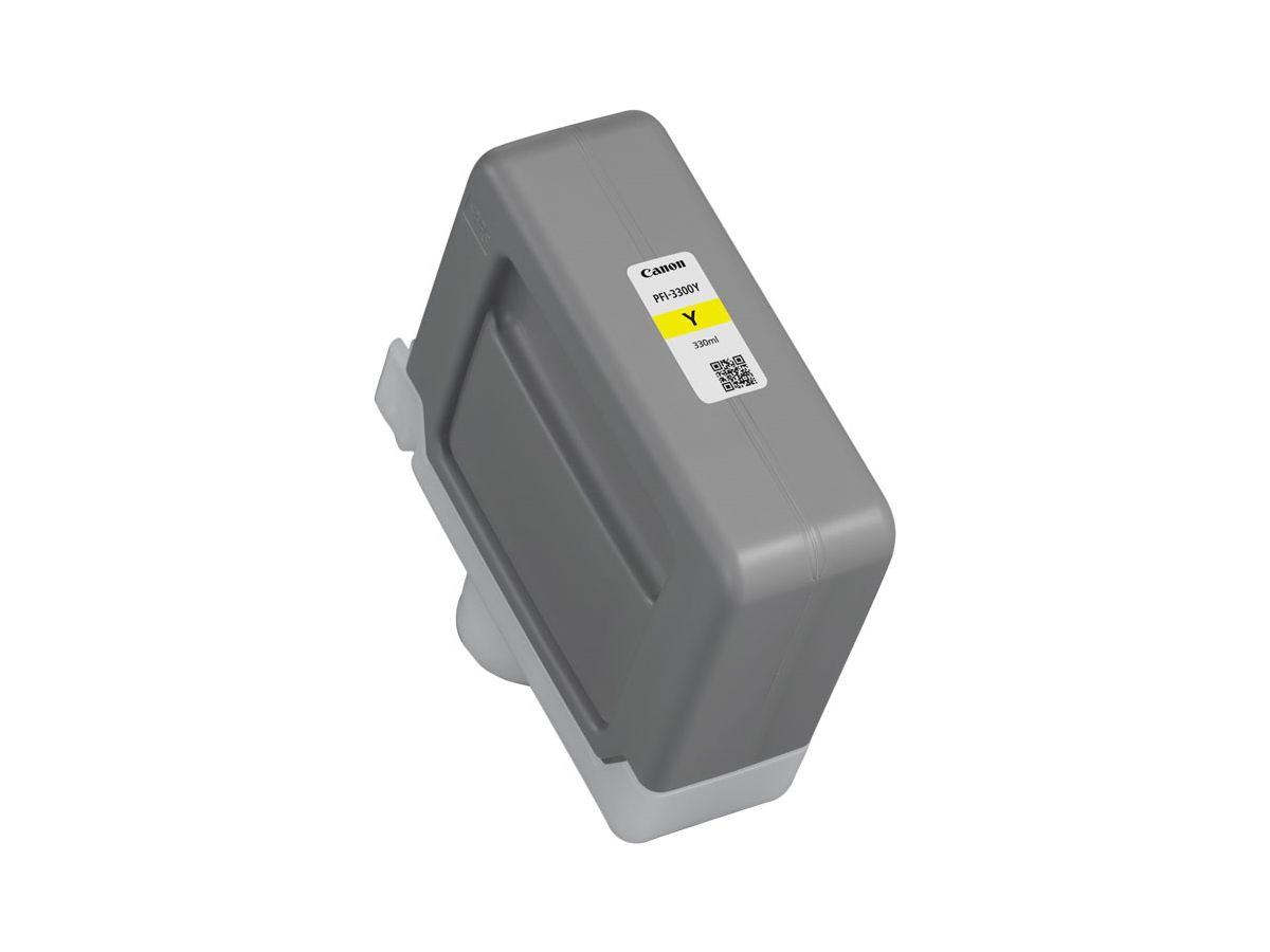 Canon PFI-3300Y Druckerpatrone 1 Stück(e) Original Gelb