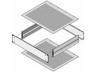 SCHROFF Abdeckbleche - ABDECKBLECH 400T PERFORIERT