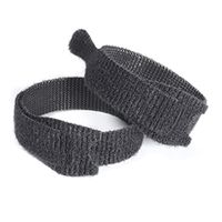 VELCRO® ONE-WRAP® Wiederverwendbare Klettstreifen, ONE-WRAP® Streifen 12mm x 20cm x 6 Schwarz