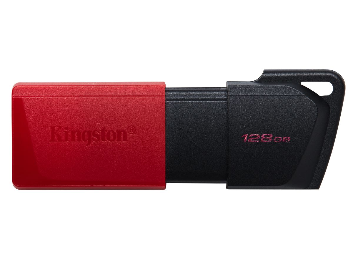 Kingston Technology DataTraveler 128GB USB3.2 Gen1 Exodia M (Schwarz + Rot)