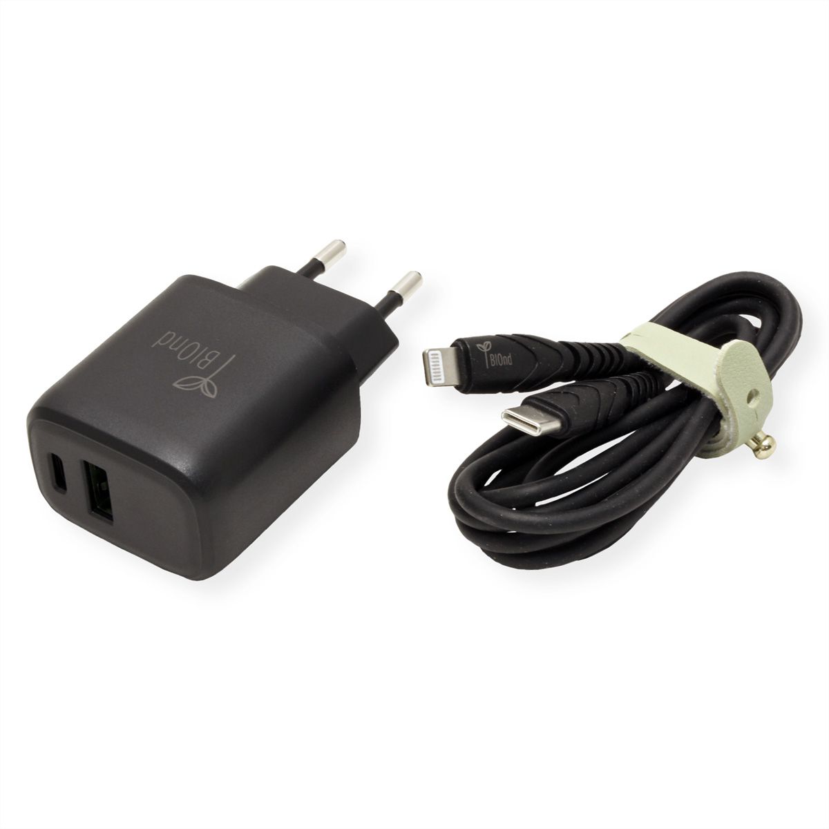 BIOnd BIO-CTL-20W PD 20W Charger + USB-C to 8PIN Kabel
