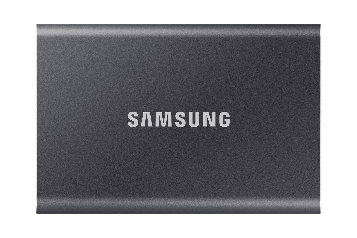 Samsung Portable SSD T7 2 TB Grau