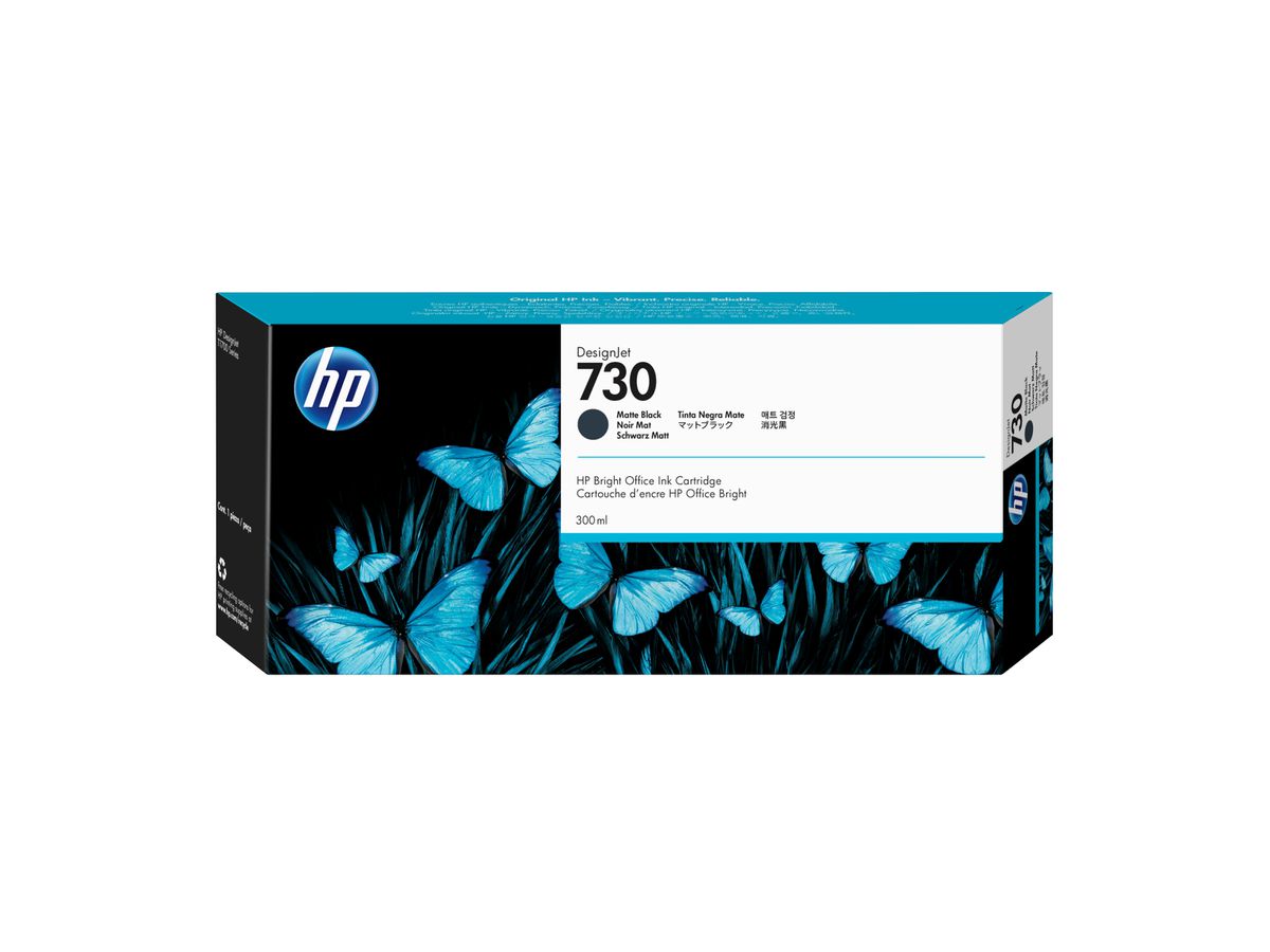 HP 730 DesignJet Druckerpatrone Mattschwarz 300 ml