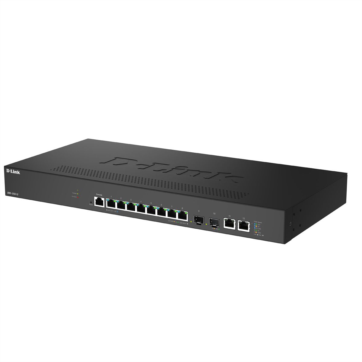 D-Link DMS-1250-12/E 12-Port Switch Multi-Gigabit Smart Managed