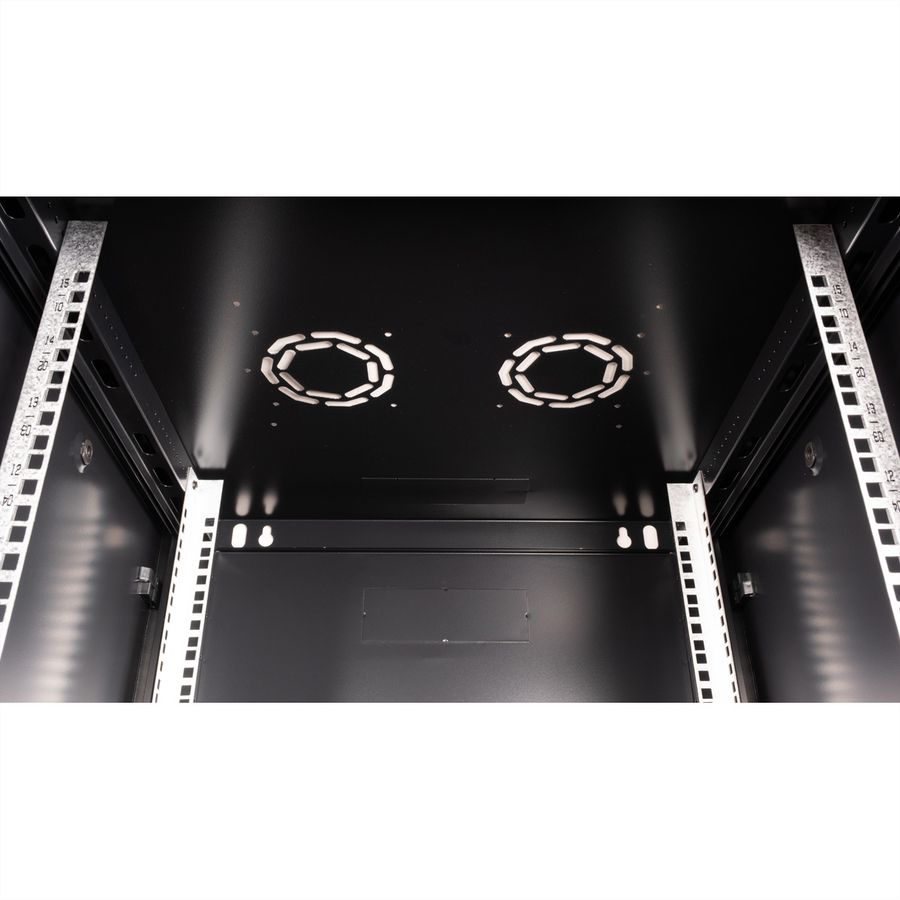 VALUE 19-Zoll Wandgehäuse 15HE, 600x600mm schwarz, Bausatz