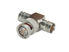 TELEGÄRTNER BNC-T-Stück 75 Ohm Buchse / Stift / Buchse