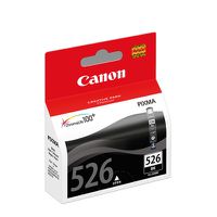 Canon CLI-526BK - Tinte schwarz für PIXMA, ca. 665 Seiten, MG5150 / MG5220 / MG5250 / MG6120 / MG6150 / MG8120 / IP4820 / IP4850