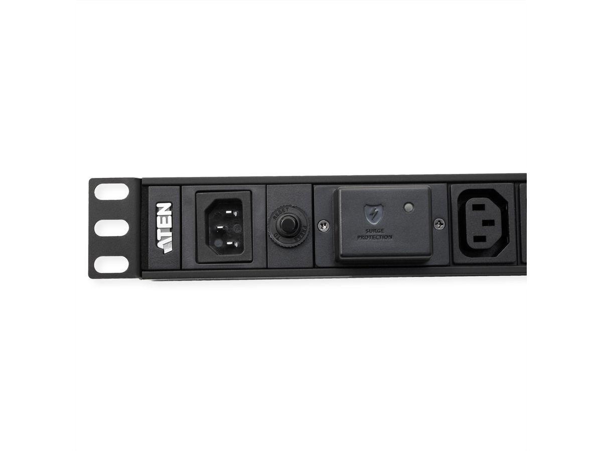 ATEN PE0110SG 1U 10A Basic PDU 10 Port