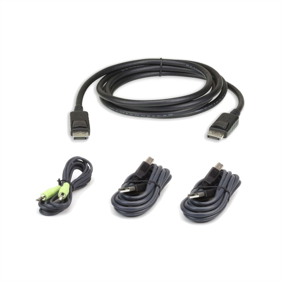 ATEN 2L-7D03UDPX4 USB DisplayPort Secure KVM Kabel Set 3M