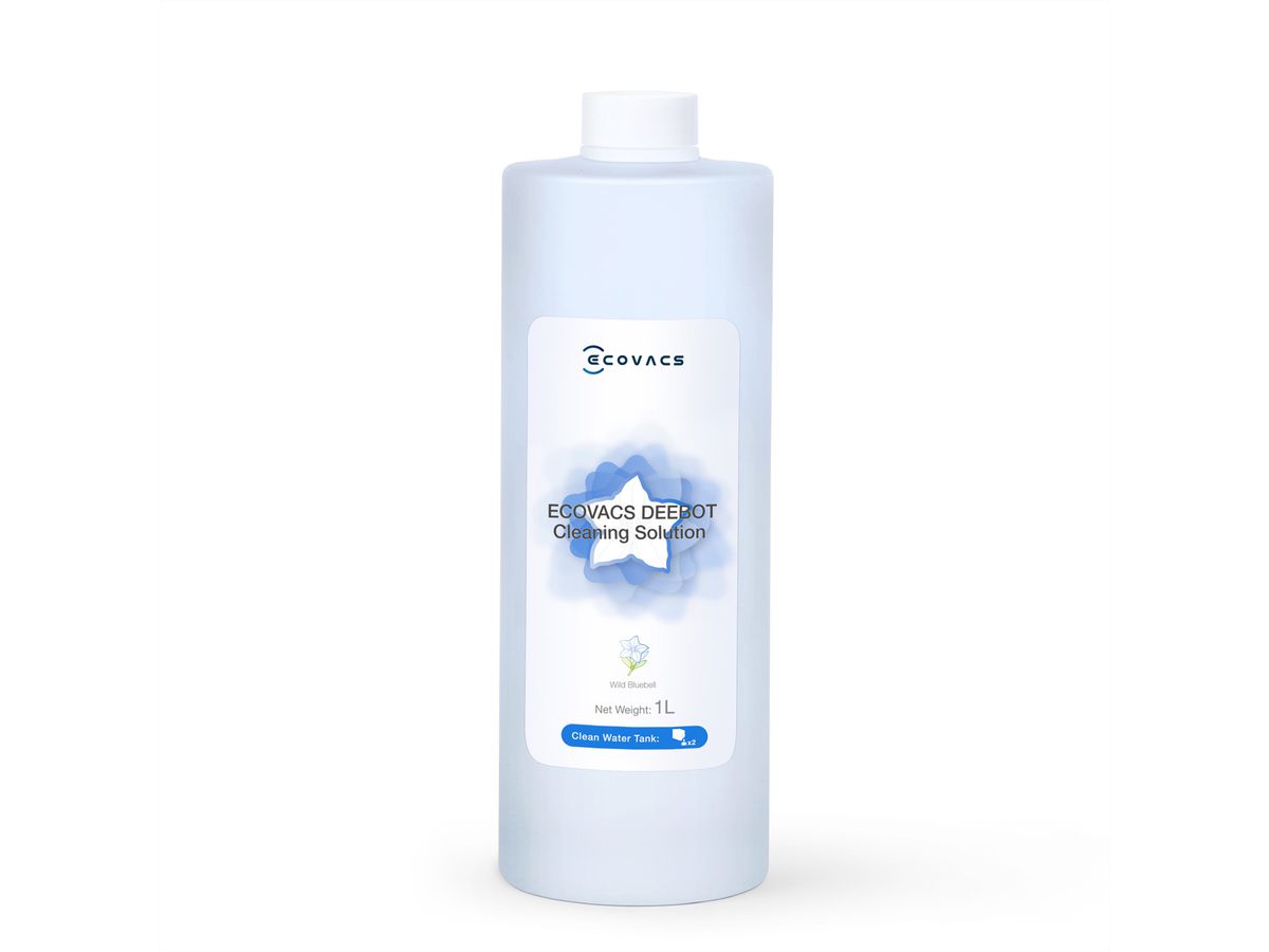 Ecovacs DEEBOT Reinigungslösung 1L, zu X1/T10, alle Serien von Deebot