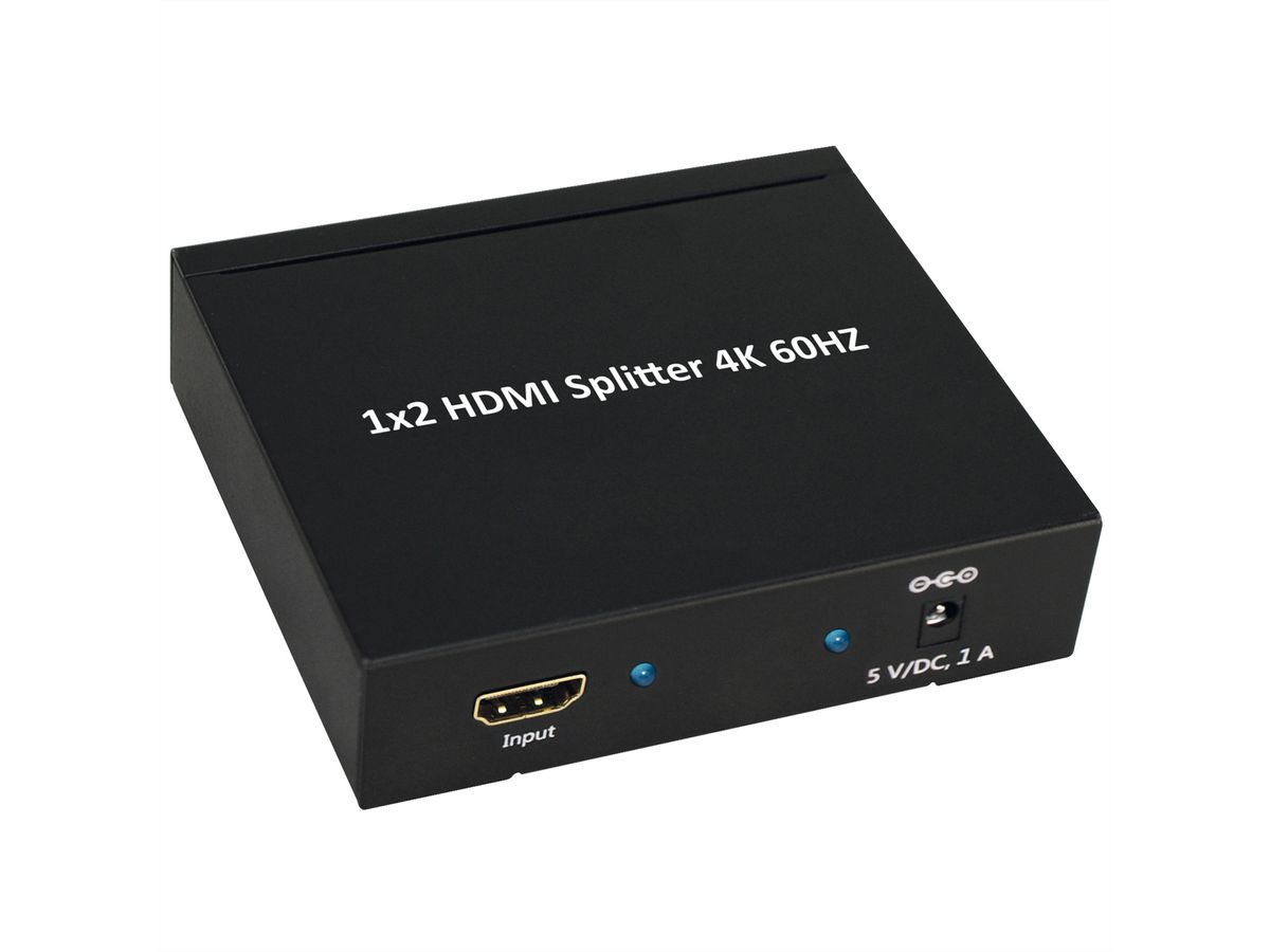 VALUE 4K HDMI Video-Splitter, 2-fach