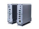 VALUE USB Typ C Docking Station 16in1, 2x HDMI 4K60, 1x DP 4K60, 1x Gigabit Ethernet, 5x USB A, 2x USB C, 1x Typ C PD, 1x SD/microSD, 1x Audio